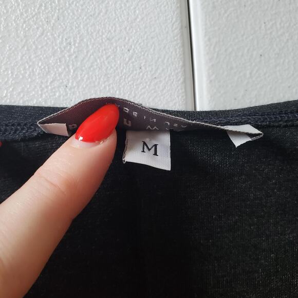 Bryn Walker Tunic Dress Womens Medium Long Sleeve High Low Made in USA Italian - Picture 4 of 8